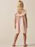 Robe fille clotilde lin et coton - collection fêtes et mariages Rose 4 - vertbaudet enfant 