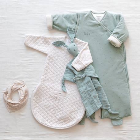 Gigoteuse avec moufles mi-saison  - tog 1.5 matelassé confort Beige+Blush+Brick+Cream+Green+Lunar+Mix grey+Mix tender+Stone+Vintage 45 - vertbaudet enfant 