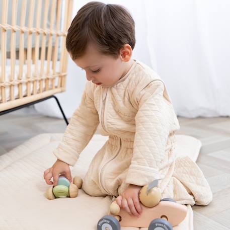 Gigoteuse jambes séparables mi-saison  - tog 1.5 matelassé confort Beige+Blush+Brick+Cream+Green+Lunar+Mix grey+Mix tender+Stone+Vintage 21 - vertbaudet enfant 