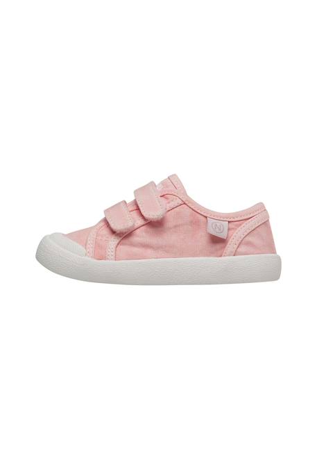 Baskets en tissu avec fermeture scratch summer vl. Rose- 3 - vertbaudet enfant 