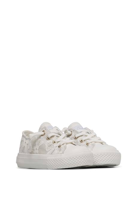 Baskets en tissu ayasy. Blanc- 2 - vertbaudet enfant 