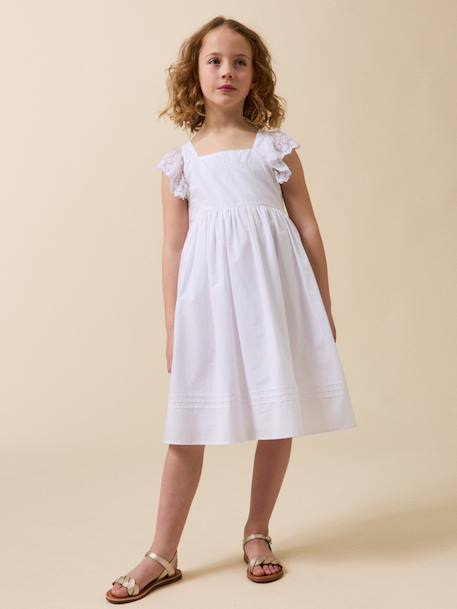 Fille-Robe fille capucine - collection fêtes et mariages
