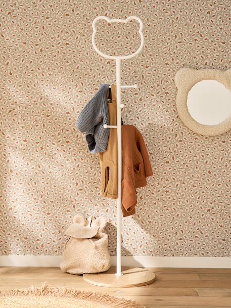 Porte-manteau enfant métal Ourson blanc 2 - vertbaudet enfant 