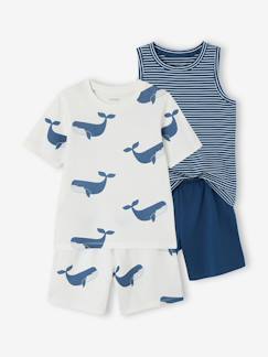 -Lot 2 pyjashort garçon