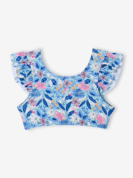 Maillot de bain 2 pièces fille vert d'eau 3 - vertbaudet enfant 