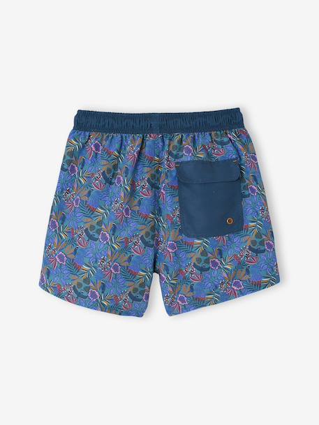 Short de bain homme capsule famille bleu 6 - vertbaudet enfant 