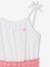 Robe filles fines bretelles marine+vieux rose 8 - vertbaudet enfant 