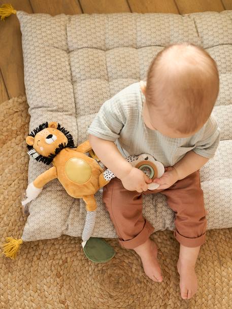 Peluche d'activités à suspendre Tanzanie jaune 2 - vertbaudet enfant 