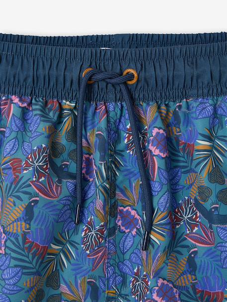 Short de bain homme capsule famille bleu 7 - vertbaudet enfant 