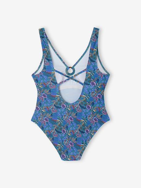 Maillot de bain 1 pièce capsule famille bleu 6 - vertbaudet enfant 