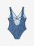Maillot de bain 1 pièce capsule famille bleu 6 - vertbaudet enfant 