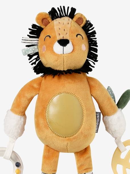 Peluche d'activités à suspendre Tanzanie jaune 6 - vertbaudet enfant 