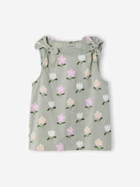 Fille-T-shirt sans manches