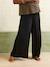 Pantalon fluide et large de grossesse bleu jean+noir+olive 8 - vertbaudet enfant 
