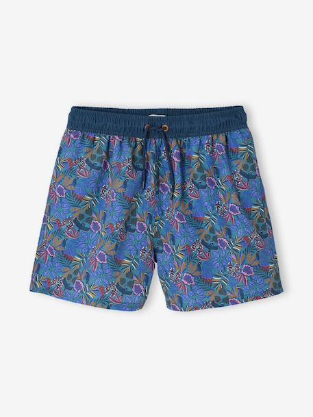 Short de bain homme capsule famille bleu 5 - vertbaudet enfant 