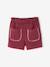 Ensemble short top fille gaze coton terracotta 2 - vertbaudet enfant 
