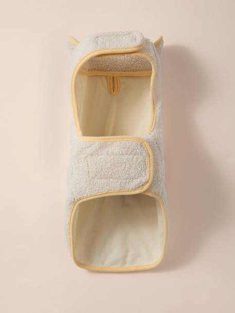 Manteau polaire chien beige+kaki 2 - vertbaudet enfant 