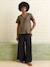 Pantalon fluide et large de grossesse bleu jean+noir+olive 6 - vertbaudet enfant 