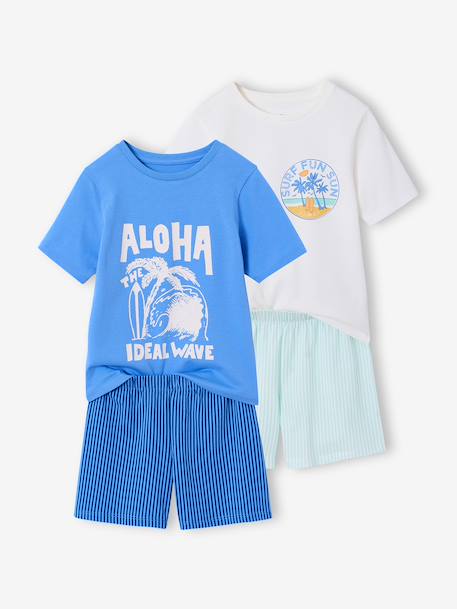Garçon-Lot 2 pyjashorts surf