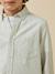 Chemise rayée oxford garçon Rayure bleue+Rayure rouge+Rayure verte 11 - vertbaudet enfant 