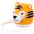Mini veilleuse bruit blanc calinou Blanc+Gris+Orange 13 - vertbaudet enfant 