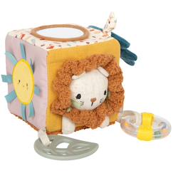 Jouet-Cube de jeu en tissu little lion