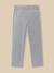 Pantalon de costume rayé garçon - collection fêtes et mariages Rayure bleu grise 4 - vertbaudet enfant 