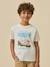 T-shirt ramatuelle garçon - coton biologique Ecru 1 - vertbaudet enfant 