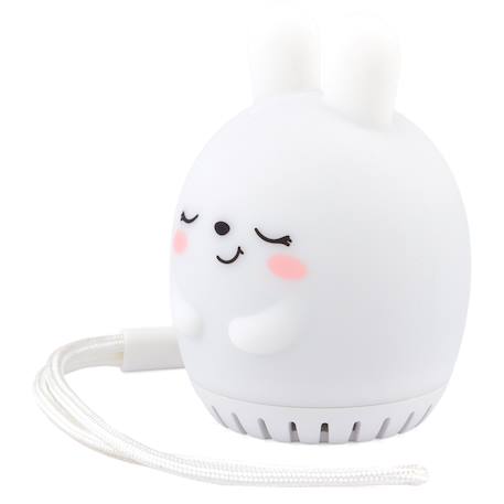 Mini veilleuse bruit blanc calinou Blanc+Gris+Orange 1 - vertbaudet enfant 