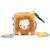 Cube de jeu en tissu little lion Jaune 4 - vertbaudet enfant 