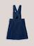 Robe tablier en denim fille Denim brut 4 - vertbaudet enfant 