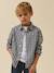 Chemise à carreau vichy garçon Vichy encre/blanc 1 - vertbaudet enfant 