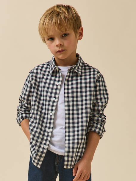 Garçon-Chemise à carreau vichy garçon