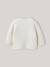 Cardigan en coton biologique et laine bébé Ecru 4 - vertbaudet enfant 