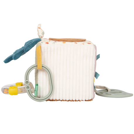 Cube de jeu en tissu little lion Jaune 6 - vertbaudet enfant 