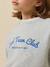 Sweat brodé  - collection junior Gris chine 3 - vertbaudet enfant 