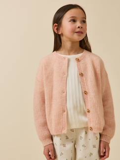 -Cardigan  avec laine et mohair