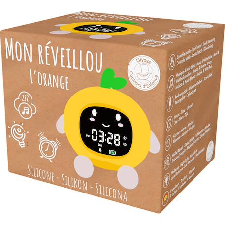 Veilleuse réveil réveillou l'orange Jaune 5 - vertbaudet enfant 