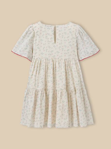 Robe  imprimé lily Imprimé  lily 4 - vertbaudet enfant 