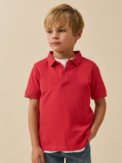 Garçon-T-shirt, polo, sous-pull-Polo garçon en coton bio