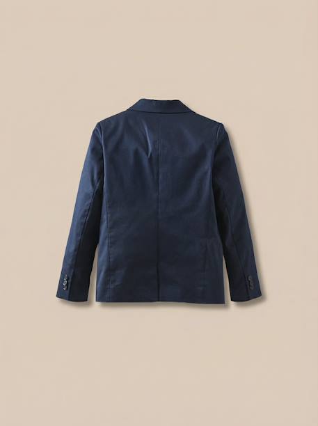 Veste de costume garçon - collection fêtes et mariages Bleu fonce uni 4 - vertbaudet enfant 
