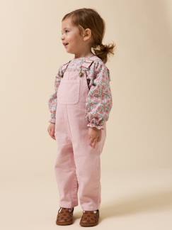 -Salopette en twill bébé