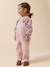 Salopette en twill bébé Rose tendre 1 - vertbaudet enfant 