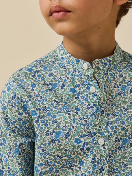 Chemise en tissu liberty - collection fêtes et mariages Liberty ava 3 - vertbaudet enfant 