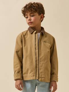 Blouson en twill garçon  - vertbaudet enfant