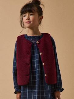 Veste en sherpa - collection junior  - vertbaudet enfant