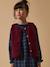 Veste en sherpa - collection junior Bordeaux+Cognac 1 - vertbaudet enfant 