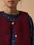 Veste en sherpa - collection junior Bordeaux+Cognac 3 - vertbaudet enfant 