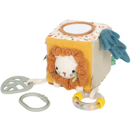 Cube de jeu en tissu little lion Jaune 3 - vertbaudet enfant 