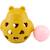 Hochet ourson en silicone Bleu+Jaune 7 - vertbaudet enfant 